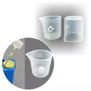 농사용 전기 분무기 눈금 계량컵 300ML 약제 농약 계량 물주기 긴손잡이 연결 희석컵 조제컵 농약통