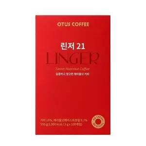 셀러허브 린저21 헤이즐넛 노프림 100T 헤이즐럿 블랙커피 카누 (S12685045)