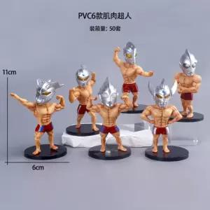 근육 울트라맨 헬스 모델 11cm 헬창 모형 스태츄 피규어