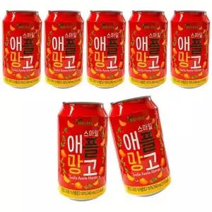 [하프클럽/]스마일 애플망고 주스 340ml 24캔F