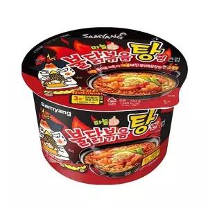 [하프클럽/기타]큰컵라면 삼양 불닭볶음탕면 120g 16개