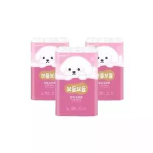 아이티씨 보들보들 코지 소프트 화장지 100%천연펄프 3팩 총 90롤