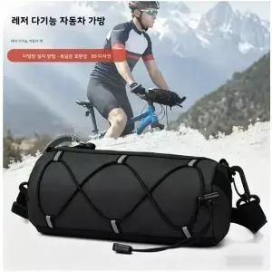 방수 자전거 핸들바 가방 다기능 MTB 로드 바이크 프론트 튜브 휴대용 사이클링 프레임 패니어 야외 숄더백