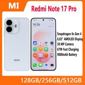 샤오미 레드미 노트 17 프로 해외 버전 6.83인치 AMOLED 디스플레이 스냅드래곤 6s 4세대 50MP 8MP 카메라 67W 9000mAh 배터리