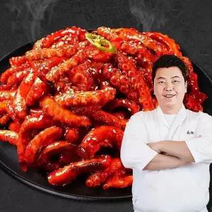 [셀러허브]정호영셰프의 신선담은 손질왕낙지 170g x 9팩 + 비법담은 볶음소스 50g x 9팩 (S50712273)