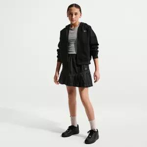 Nike 나이키 스포츠웨어 주니어여아 데님 플리츠 스커트 IQ8272-010