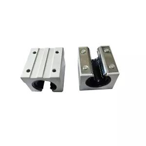 Mssoomm SBR12 2개UU 12mm 리니어 베어링 필로우 블록 오픈 슬라이드 CNC 라우터 부품