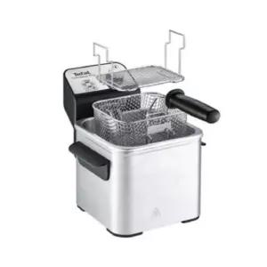 2.5L 컴팩트 가정용 미니 튀김기 추천 2중거름망+스테인리스용기+분리세척+예열표시 전기튀김기 이사 선물