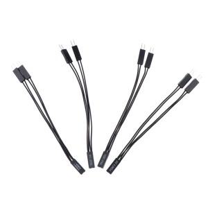 마더보드 스위치 전원 SW/리셋 SW/HDD LED/파워 LED 1-2 더블 어댑터 케이블 듀얼 부팅 지원