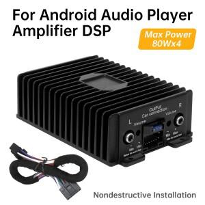 안드로이드 차량용 플레이어용 12V 4 채널 80W x 클래스 A/B 오디오 수정 전력 증폭기 디지털 사운드 프로