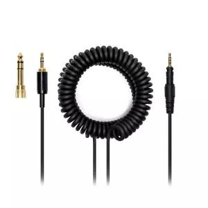Voarmaks 4 Pole 롱 스텝 오디오 DJ 케이블 코드 라인 플러그 Pioneer HDJ-X5 X7 S7 CUE1 헤드폰과 호환