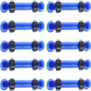 낚시줄 감개 휴대용 비스크래치 태클 어부 초보자용 보트 육상 강 호수 바닷물용 스풀러 머신 10개입