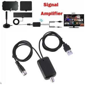 TV 안테나 증폭기 4K UHD 저잡음 USB 인터페이스 신호 향상 수신기 디지털 텔레비전 액세서리