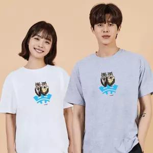 부부커플룩 휴가커플티 부부 신홍여행룩 부엉이