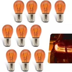 CouTunp 10PCS 1157 전구 7528 2057 2357 브레이크등 P21/5W BAY15 더블 테일 상·하향등 램프 방향지시등