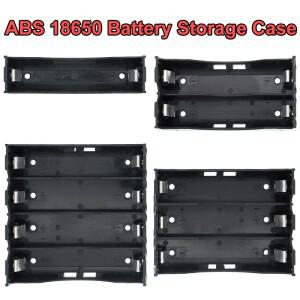 ABS 18650 보조베터리 케이스 1X 2X 3X 4X 배터리 홀더 보관함 정리함 1 2 3 4 하드 핀 슬롯 컨테이너