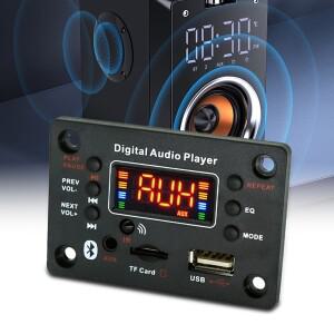 DC7-25V 2x40W 오디오 디코더 보드 자동차 MP3 블루투스 5.0 FM APE FLAC USB SD를 지원합니다
