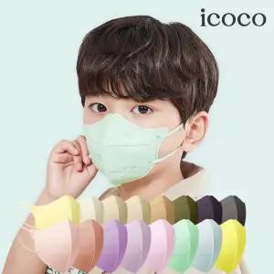 아이코코 KFAD 비말차단 마스크 유아 성인 소형 대형 10매 선택하기 MNS