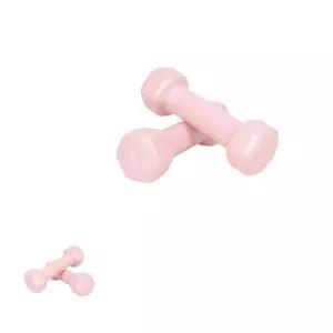 피트니스 트레이닝 근력운동 육각 덤벨 아령 1kg 코랄핑크 2개