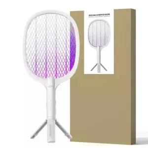 [르오브] 2in1 UV 앤드 해충퇴치 충전식 전기모기채 4,800mAh