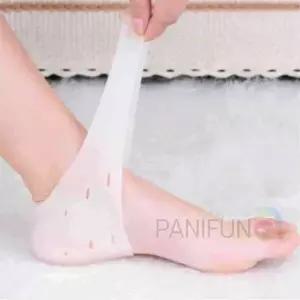 실리콘 뒷꿈치패드 흰색 발꿈치패드 뒷꿈치실리콘 발뒤꿈치양말 뒤꿈치보호패드 뒷꿈치양말