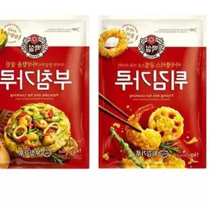 쿨샵 백설 부침가루 튀김가루 1kg 바삭한 전 명절음 튀김요리 전만들기 DF588