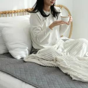 신일 전기요 전자파없는 EMF 인증 순면 침대 거실 전기장판 2인용 SEB-SM290 더블 퀸 전기매트