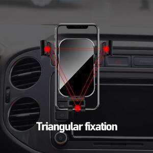 폭스바겐 VW 티구안 5n MK1 2012 2016도 회전 GPS 마운트 지원 브래킷 차량용 휴대폰 거치대
