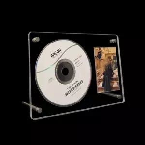 CD수납 아크릴 CD 홀더 1+포카1 보관 거치대 CD꽂이 포토카드