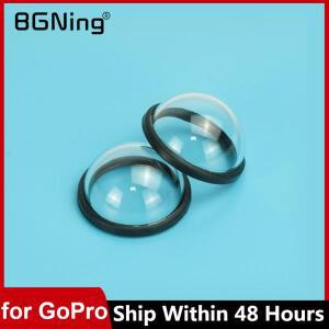 2Pcs 보호 렌즈 캡 GoPro Max  카메라 용 내유성 방진 높은 광 투과율 스크래치 가드