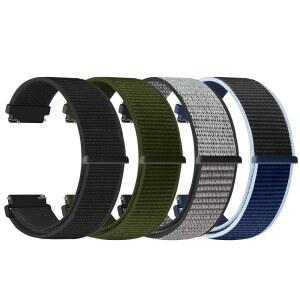 PBFAIRYY 가민 포러너 55/570용 20MM 시계 밴드 42MM /165 /645 /245 MUSIC /GARMIN VIVOACTIVE 6 /VIVOACTIVE 5 /3 VENU /VENU SQ 남녀용 스트랩 AMAZFIT ACTIVE 2 /ACTIVE용