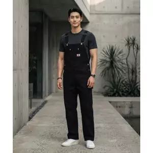 BEN DAVIS 오리지널 오버롤 블랙