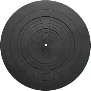 Audio Technica AT-LP120BK 및 턴테이블 플레이어와 호환되는 12인치 실리콘 범용 고무 슬립매트 플래터