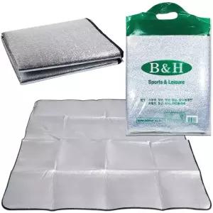 국산 BH 은박돗자리+비닐 보관용 가방(130cmx150cm)