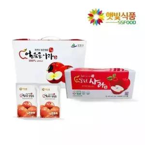 햇빛 밀양 얼음골 사과즙 50팩