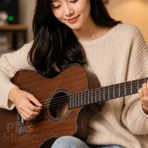고퍼우드 i160MCE slim /콘서트바디 컷어웨이 EQ장착 입문용 통기타