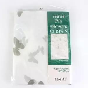 EVA 화장실커튼 샤워 커튼 나비 모