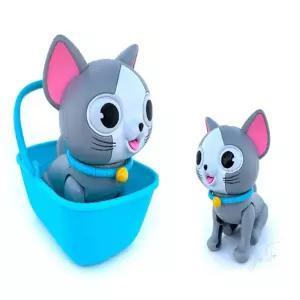 미루샵 반려동물 관리고양이 인형 애완동물 움직이는장난감 소리나는고양이인형