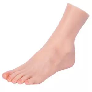 실리콘 마네킹 가짜 여성 패디큐어 발 모형 소품 모델