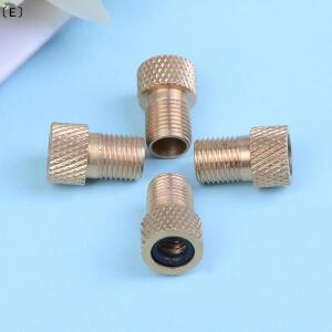 4개세트 밸브 어댑터 변환기 로드 바이크 자전거 펌프 튜브 1.5Cm  [겨울5]