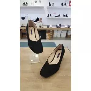 세라 마리오 스퀘어 사선절개 양가죽 기본 펌프스 5cm A21p528
