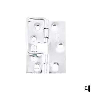 N형 랏지경첩 도어부품 분리형 스텐 도어용품 1P 도어부속품 철물 60mm 대