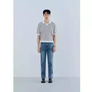 게스 진 진 남성 여름바지 편한바지 밴딩팬츠 스트라이프팬츠 칠부 스판
