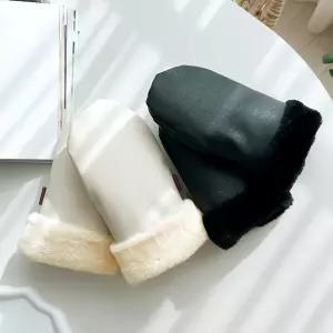 오렐리 유모차 핸드머프 PU인조가죽 방한장갑