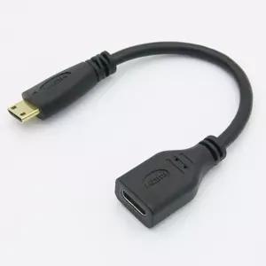 Mini HDMI 연장 젠더 (M- F) 일체형 15cm 영상케이블