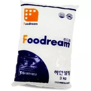 (다올)대용량 백설탕 하얀설탕 3kg 업소용 설탕 매실청 담금주