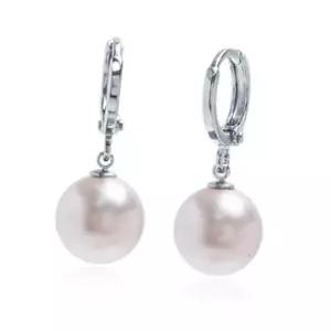 (올핀)10mm 화이트 진주 원터치 귀걸이 E496 여자귀걸이 추천