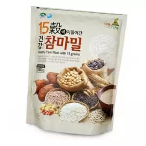 (올핀)참마밀 분말 대용량 1.3kg 엔초이스 15곡 건강 참마