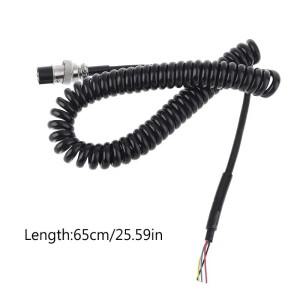 코브라 PR550 PR3100 PR4000 MRHH100 자동차 워키 토키 액세서리 용 새 CB 라디오 스피커 마이크 4 핀 케이