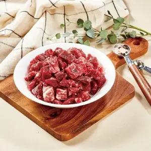 한우 투뿔 1++ 국거리 1kg (500g 2팩)